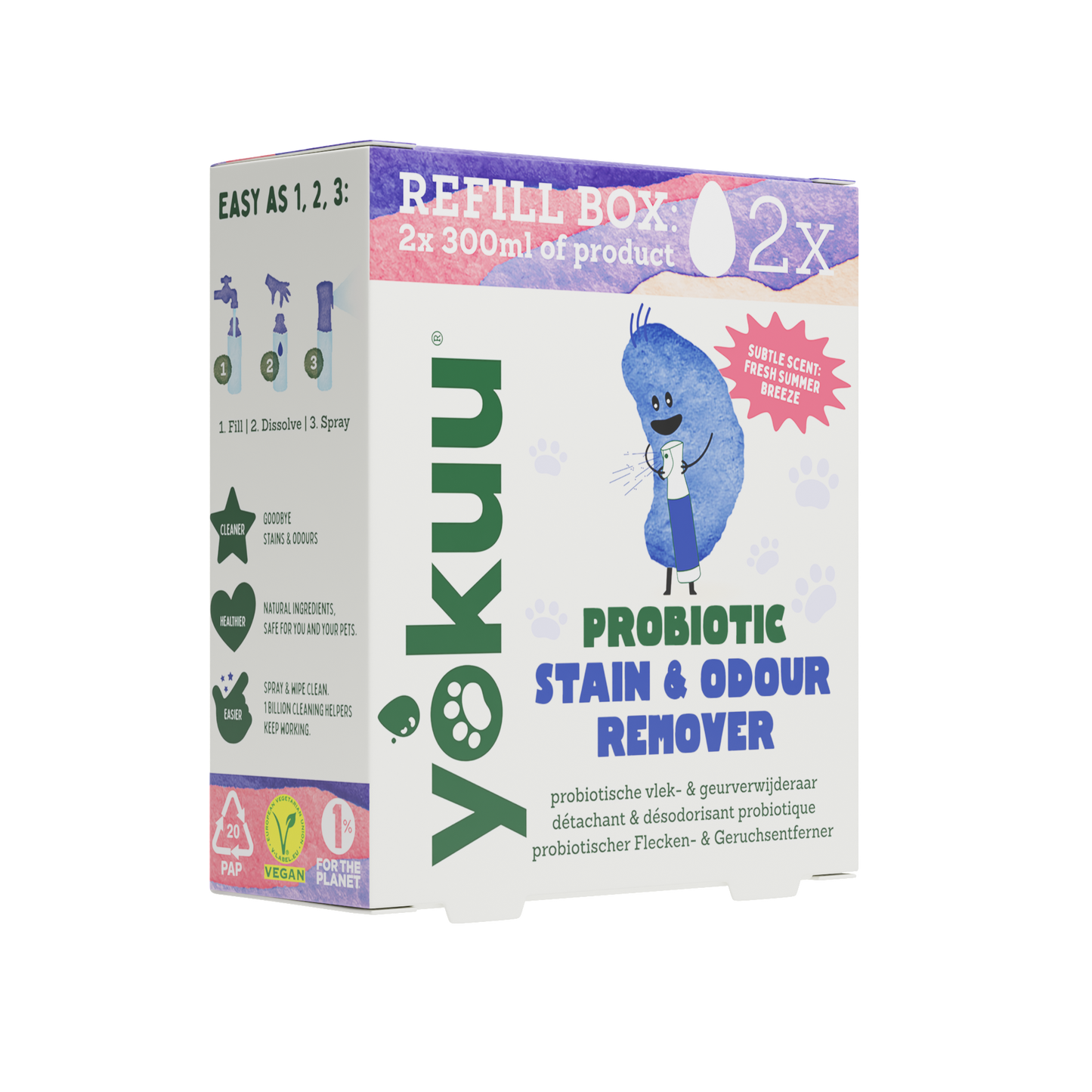 Pet deodorizer & destainer refill 2