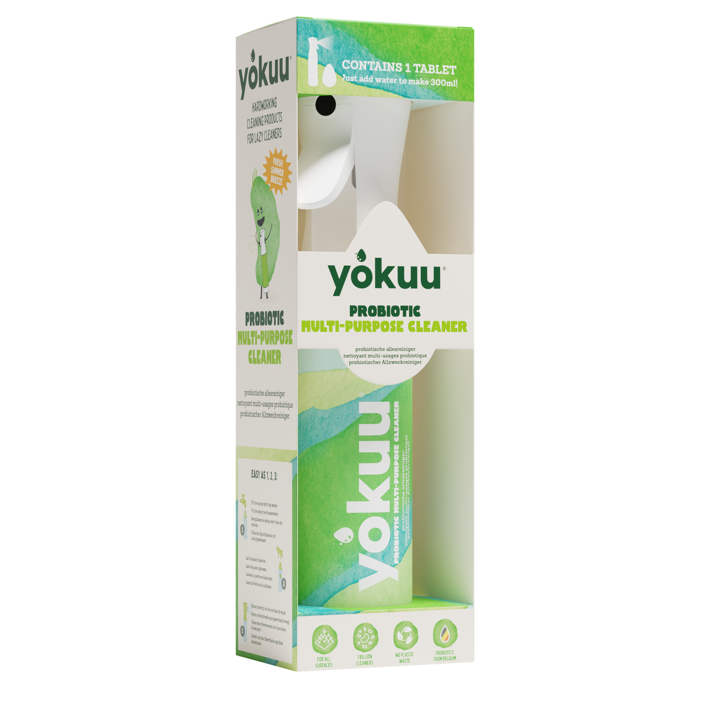 Universal cleaner starter kit 1+1