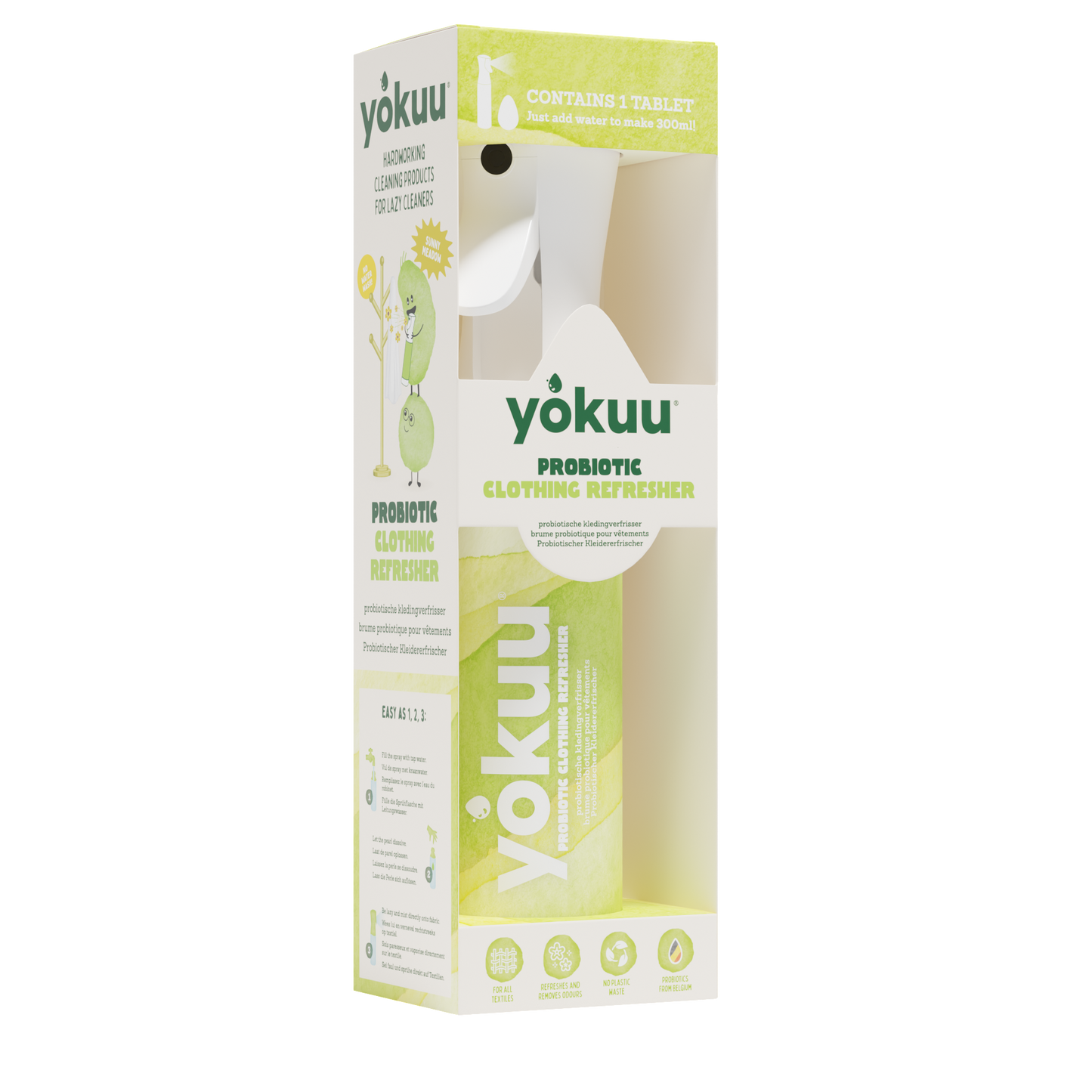 Clothes refreshener starter kit