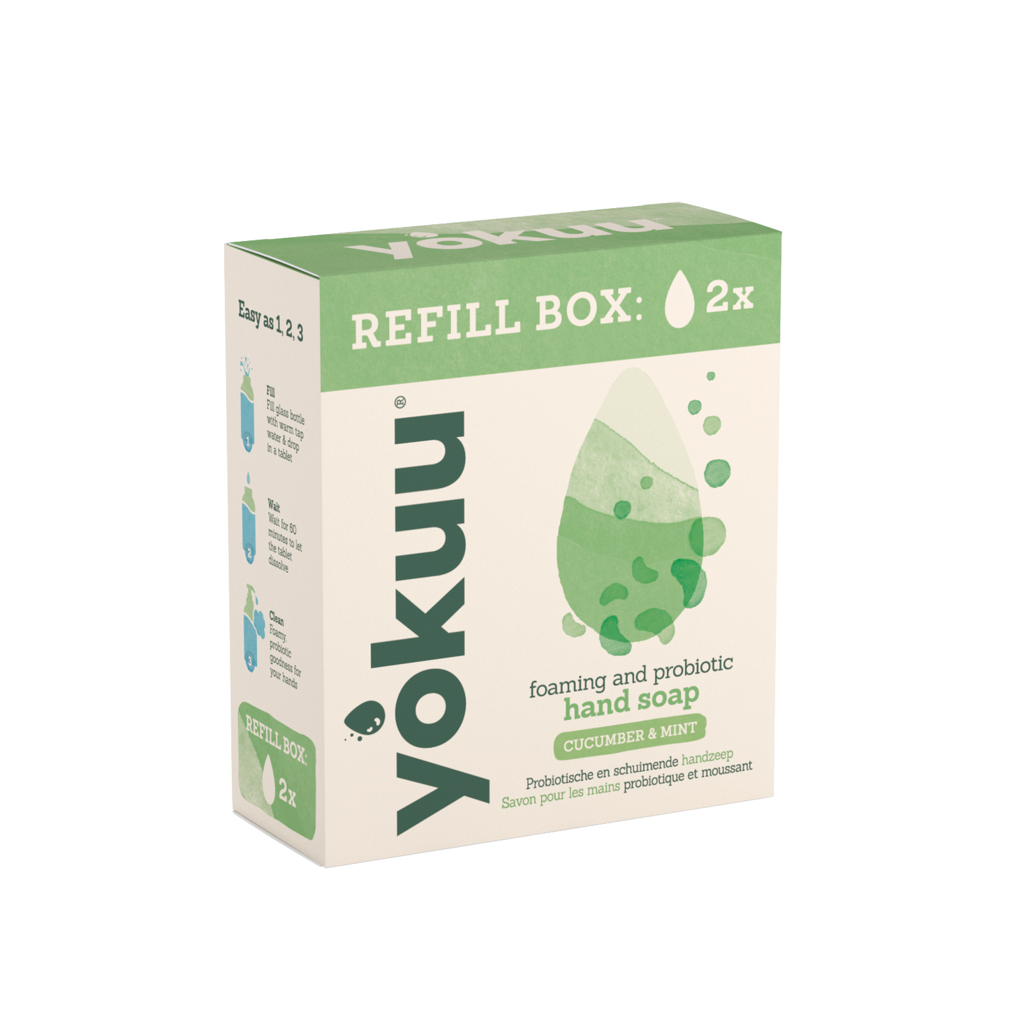 Handsoap refill 2 box