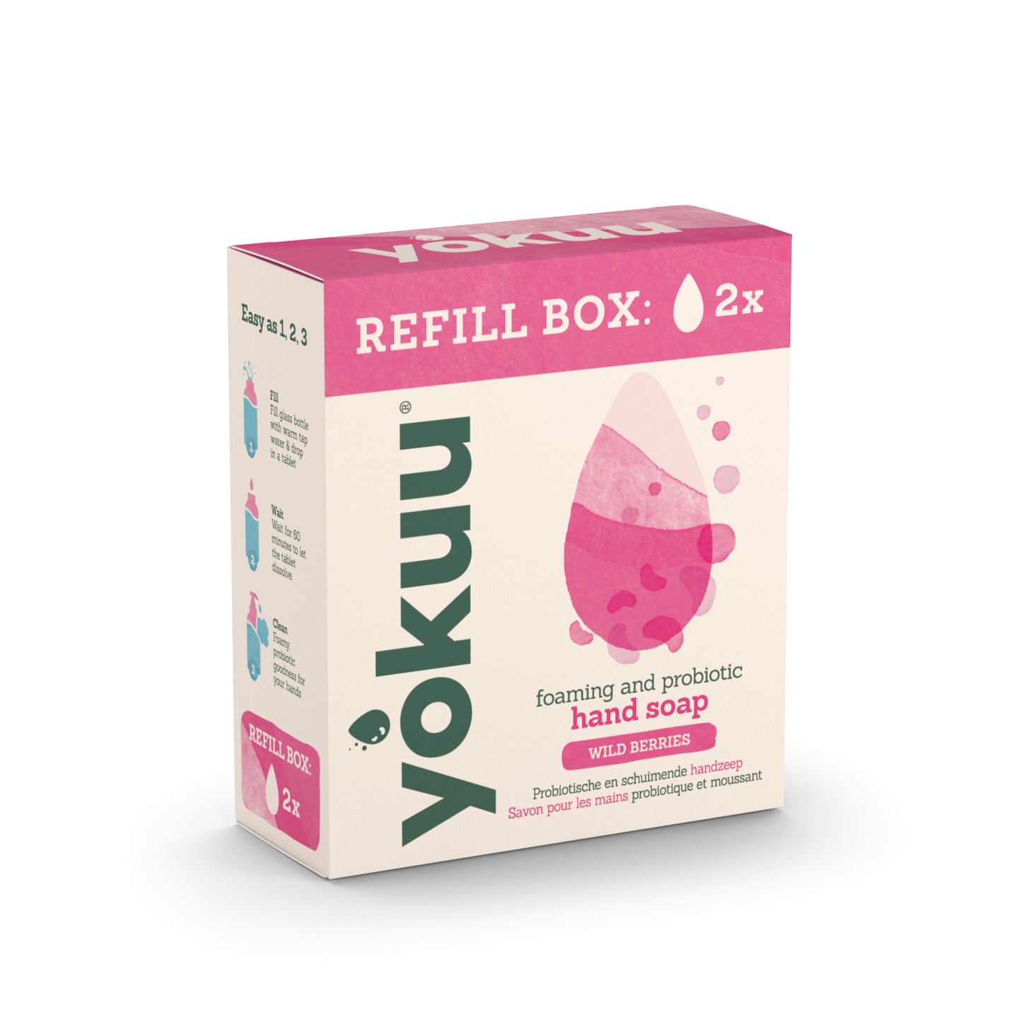 Handsoap refill 2 box
