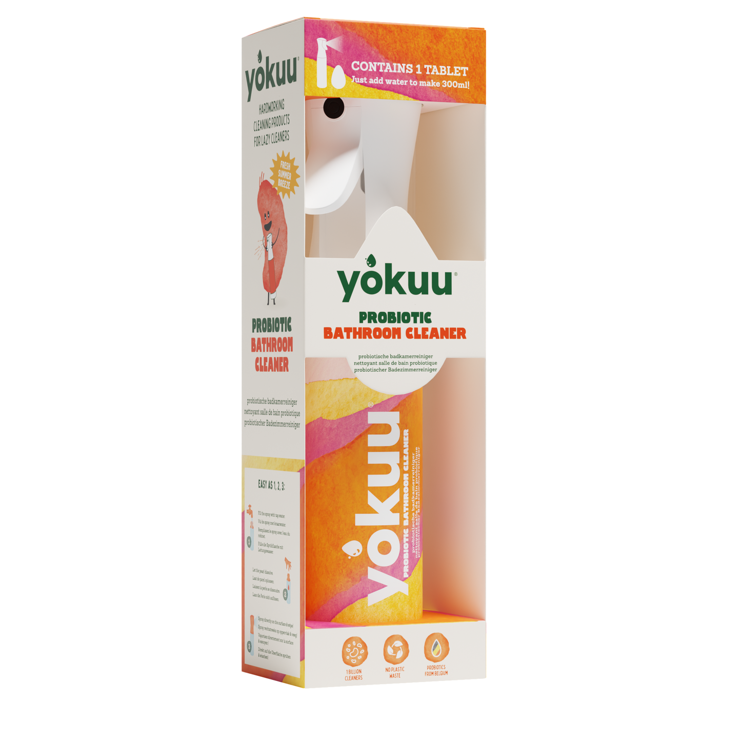 Bathroom cleaner starter kit 1+1